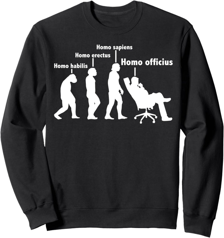 QUARANTÄNE 2021| Homeoffice Homo Sapiens | Quarantäne Sweatshirt