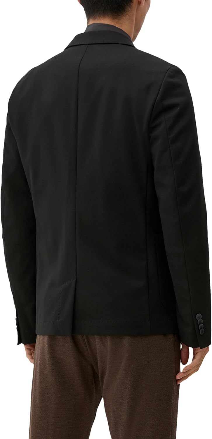 s.Oliver Black Label Herren 10.3.20.15.153.2119563 Blazer 52 9999 Schwarz, 52 9999 Schwarz