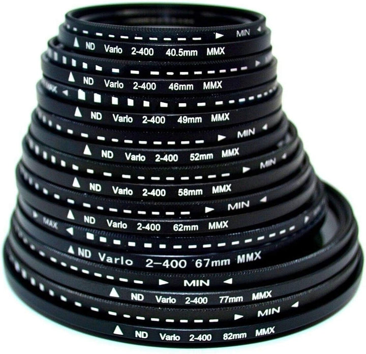 variabel neutrale Dichte nd Filter, Variable 2-400 einstellbar ND2 bis ND400 (8 Blenden) für Canon N