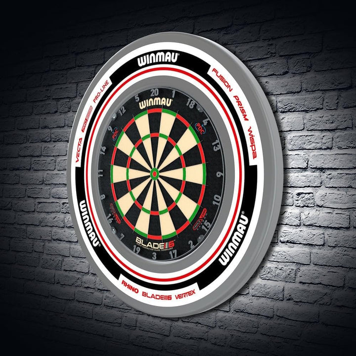 WINMAU Pro Line & Advance Original Dartboard Surround – robuster Schutzring/Wandprotektor für Dartsc