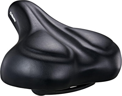 DAWAY C50 Übergrosser Bequemer Fahrradsitz - Extra Breiter Heimtrainer Fahrradsattel für Damen Herre