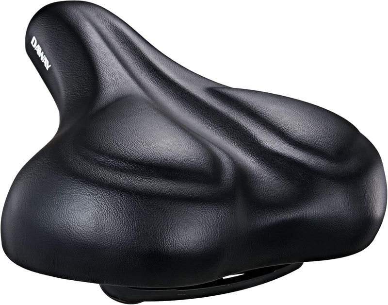 DAWAY C50 Übergrosser Bequemer Fahrradsitz - Extra Breiter Heimtrainer Fahrradsattel für Damen Herre