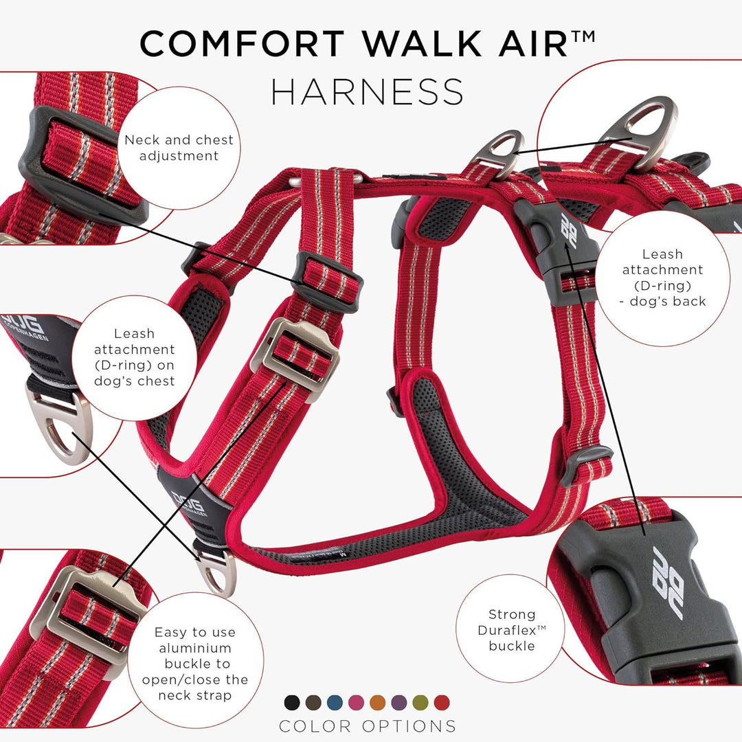 DOG Copenhagen Comfort Walk Air Harness Classic Red WH-CR Grösse XL XL Classic Red | Rot (Version 20