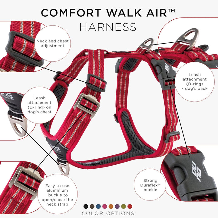 DOG Copenhagen Comfort Walk Air Harness Classic Red WH-CR Grösse XL XL Classic Red | Rot (Version 20