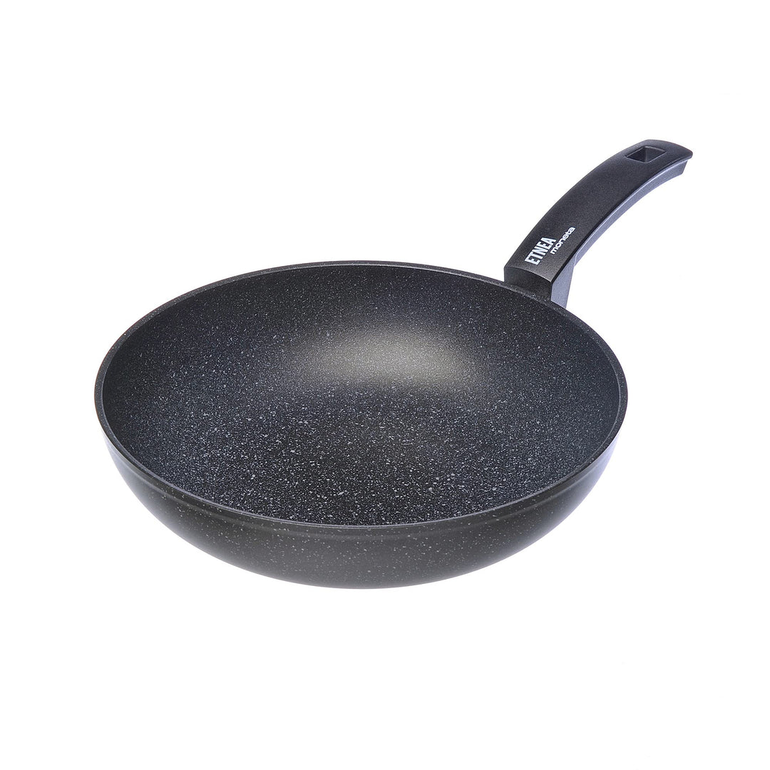Moneta Etnea Wokpfanne 28 cm, Aluminum, Schwarz, 28 cm Standard 28cm, Standard 28cm
