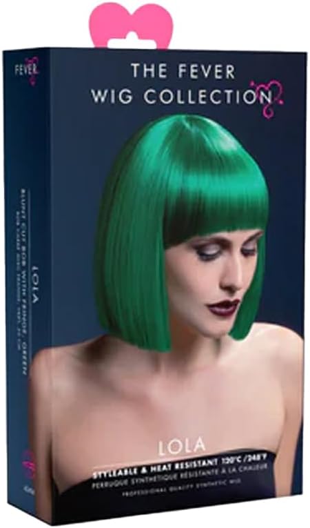 Fever Lola Wig Multi-colored, Multi-colored