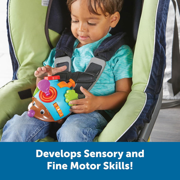 Learning Resources Spike der Igel, ab 1 Jahr, Feinmotorik-Spielzeug, Montessori Sensorik, 6-in-1 Fid