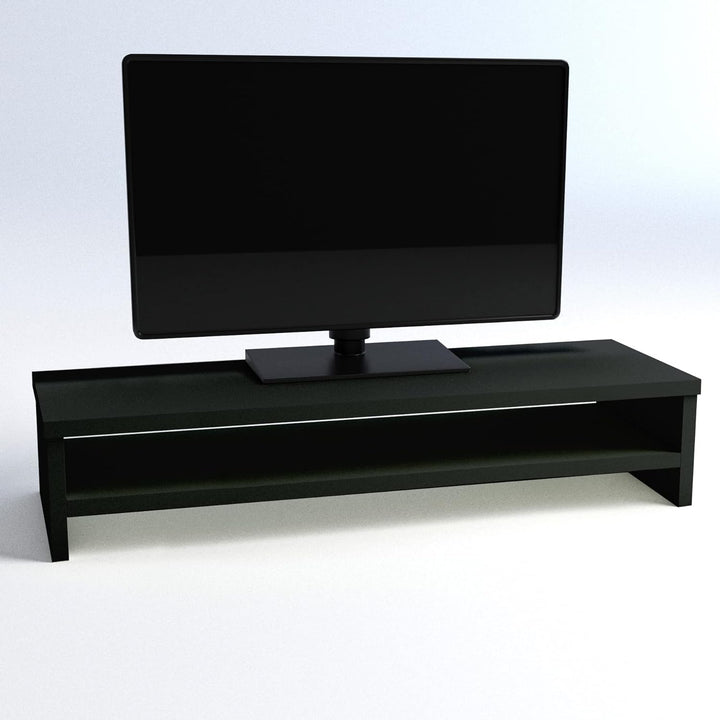 Henor, Monitorständer mit Mittelablage, TV-Bildschirmerhöhung, in FSC® Holz, 82 x 26,5 x 16 cm. Trag