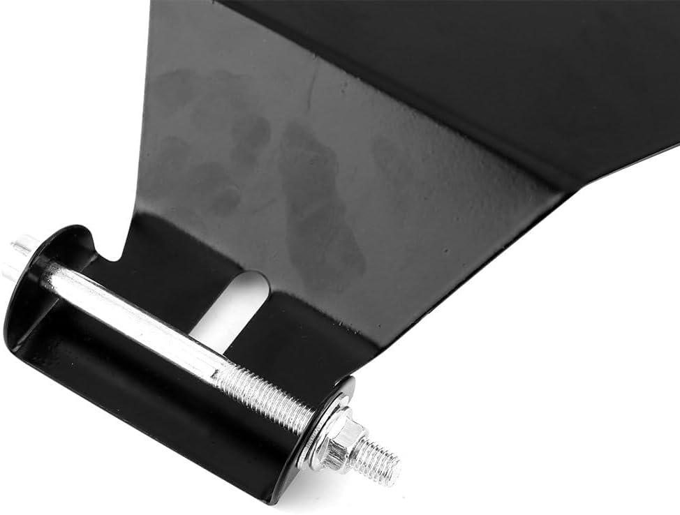 VGEBY 11,8'' X 10,2'' Motorrad Solo Sitz Grundplatte Hochleistungs Stahl-Schutzsitz Grundplatte