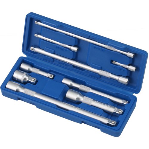 9 x Kipp-Verlängerungen Satz Kippvierkantantrieb 1/4" + 3/8" + 1/2"-Antrieb für Knarren, Ratschen, D