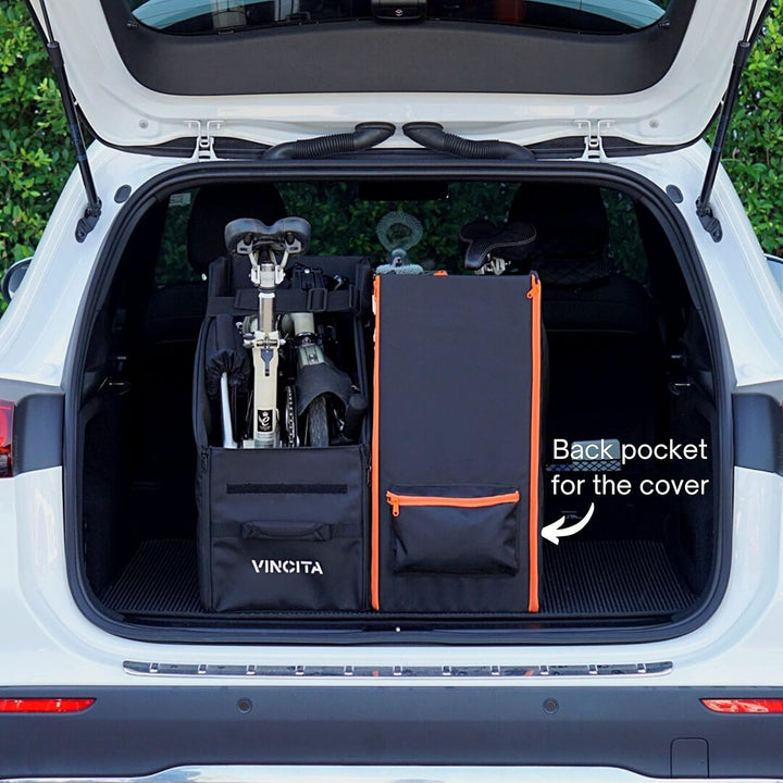 Vincita Keeper Box for Brompton Folding Bicycle - Folding Bike Storage Solution - Suitable For Bromp
