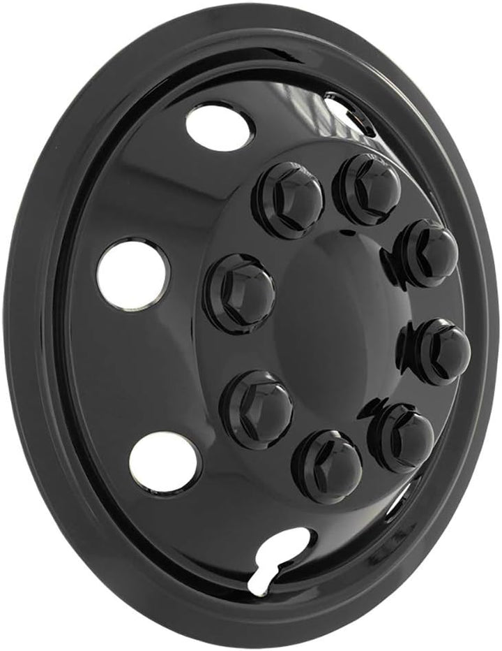 AUTO-STYLE Satz Radzierblenden Utah 16-Zoll Glänzend Schwarz (Sphäre) Utah Glänzend Schwarz 16-Zoll,