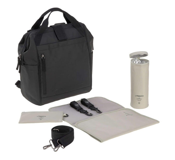 LÄSSIG Baby Wickelrucksack Wickeltasche inkl. Wickelzubehör Rucksack mit Wickelunterlage nachhaltig