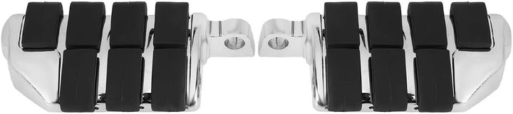 Highway Pegs Aluminium Chrom Fussrasten Fussrasten Trittbretter Refit Fusspedale Gummi Lion Paw Fuss