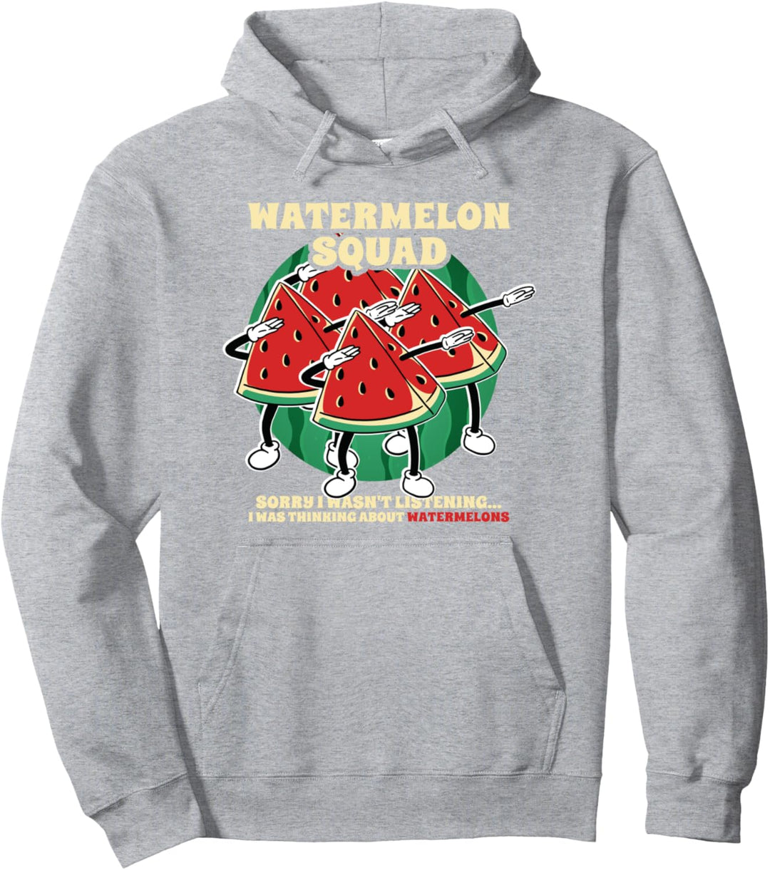 Wassermelone Squad - Lustige Melone Sommer Obst Party Wassermelone Pullover Hoodie
