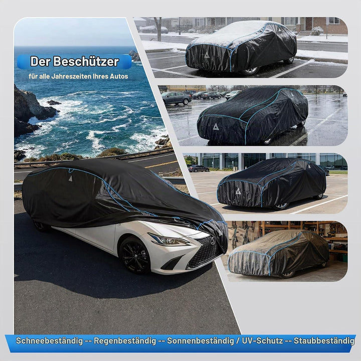 Hagelschutzplane Auto,Verdickte Eva Abdeckplane Vollgarage,wasserdichte Allwetter Autoabdeckung,Sonn