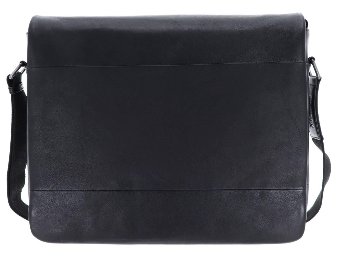 Leonhard Heyden Hamburg - Umhängetasche L 13" 38 cm black