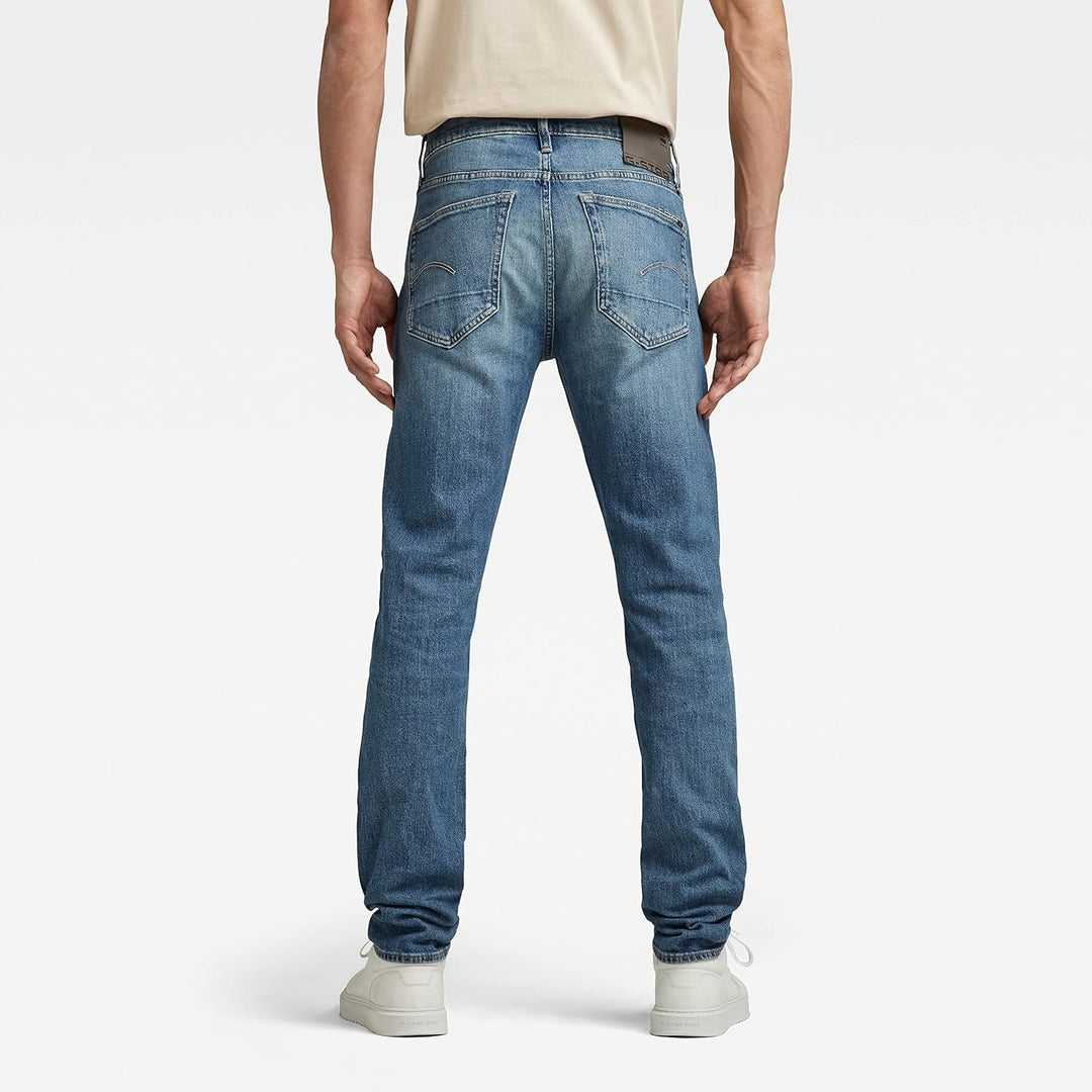 G-Star Herren Jeans 3301 Slim Style Jeans 27W / 30L Blau (Antique Faded Blue Opal Restored), 27W / 3
