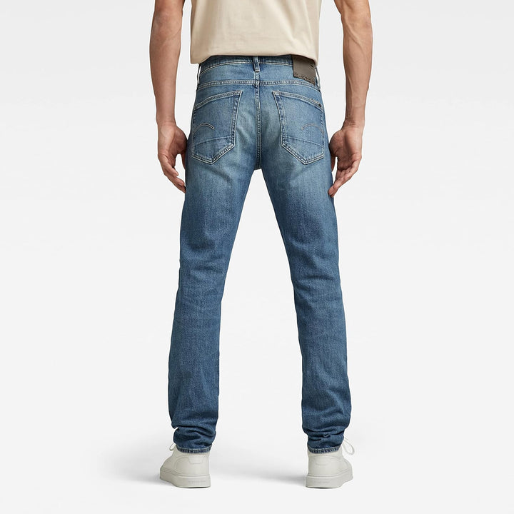 G-Star Herren Jeans 3301 Slim Style Jeans 27W / 30L Blau (Antique Faded Blue Opal Restored), 27W / 3