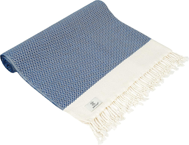 Strandtuch XXL Saunatuch Badetuch Hamamtuch Gross Baumwolle Duschtuch Pestemal Handtuch Fouta Pareo