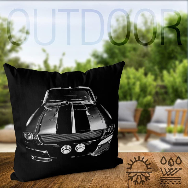 VOID Eleanor Kissenbezug Kissenhülle Outdoor Indoor Muscle car Mustang, Kissen Grösse:60 x 60 cm, 60