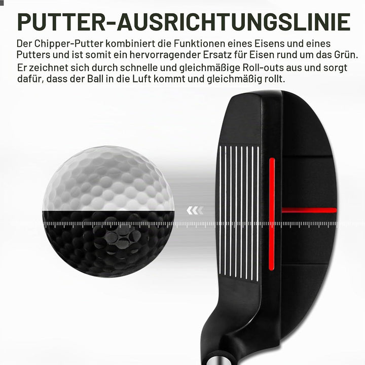 PGM Golf Club Chippers, Blade Putters for Men & Women - Easy Flop Shots – Legal for Tournament Play,