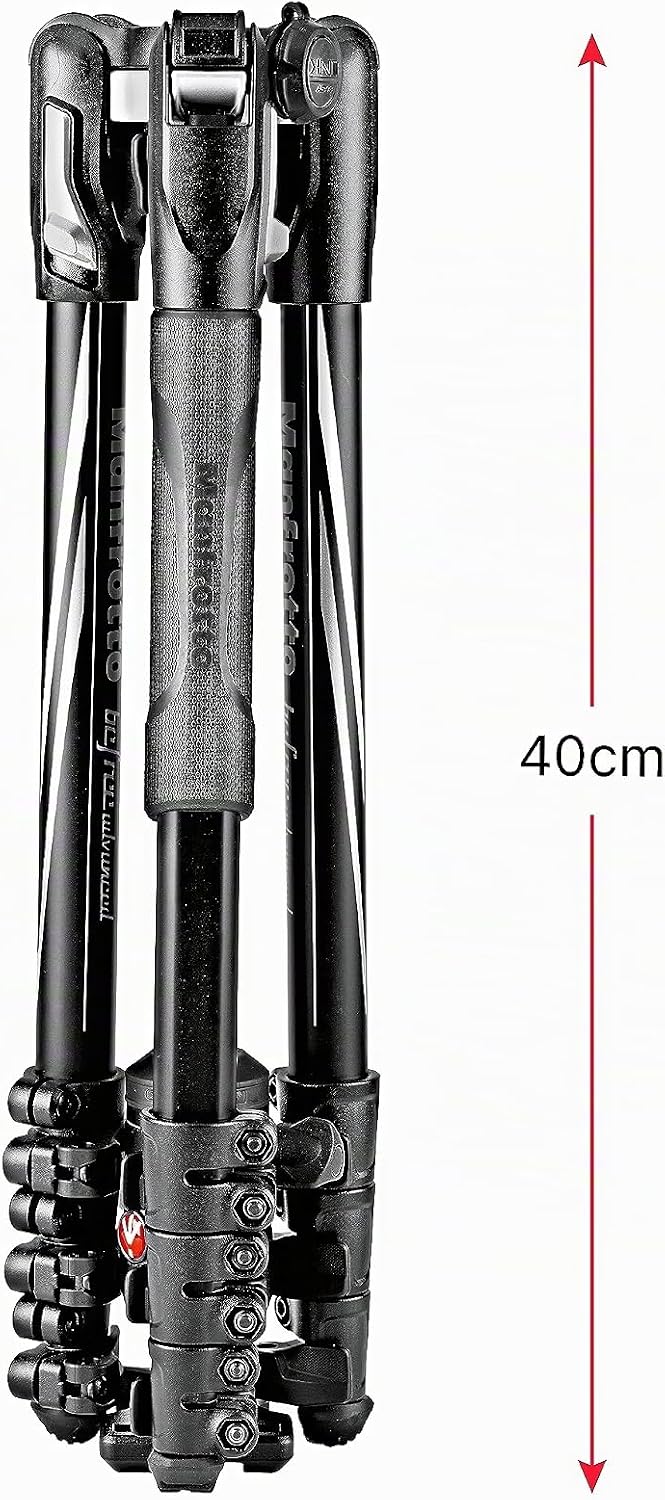 Manfrotto Befree Advanced Foto-Reisestativ-Kit, Klappverschluss, Aluminium, Kugelkopf und 200PL Schn