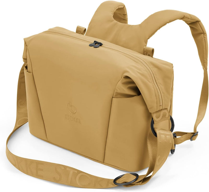 Stokke Xplory X Wickeltasche – Trageoption als Schultertasche oder Rucksack – Inklusive faltbarer Wi