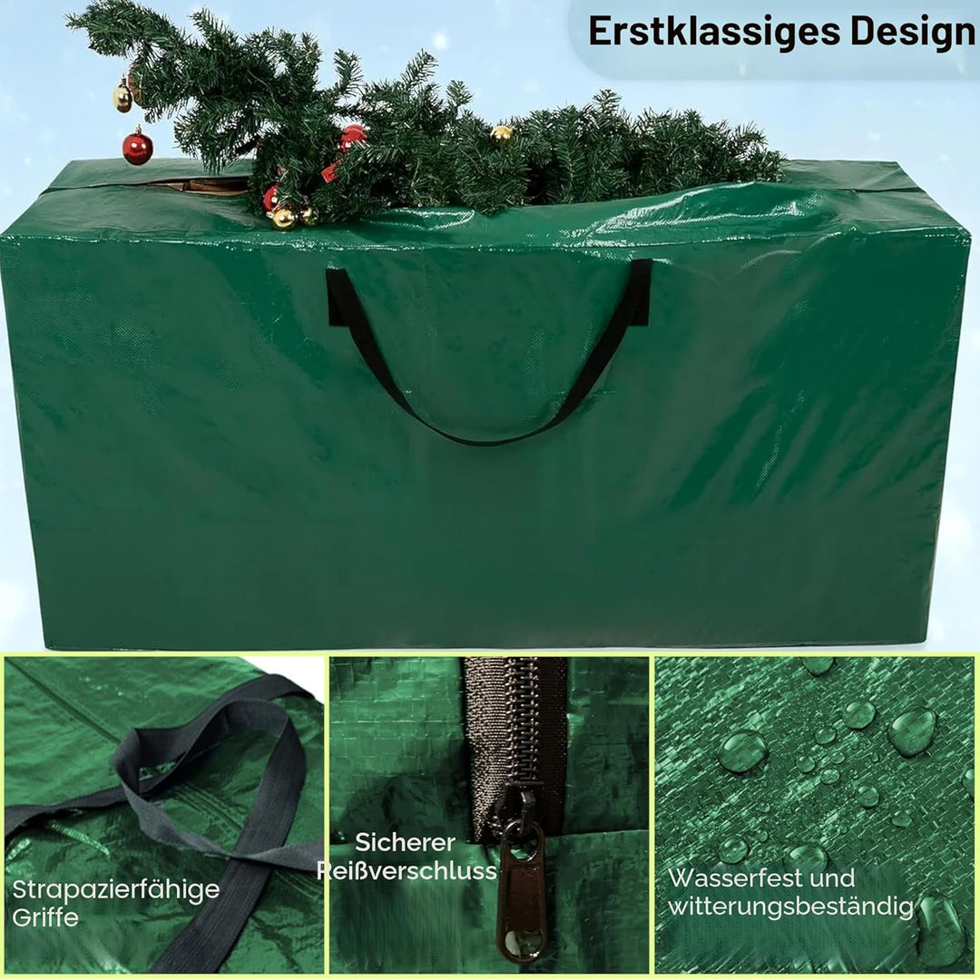 ARSUK 240 cm Aufbewahrungstasche für künstlicher Weihnachtsbaum – Verstärkte, wasserdichte Tasche fü