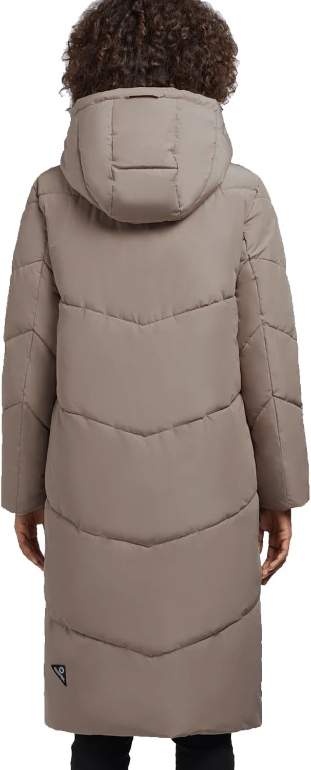 khujo Damen Steppmantel Sonje 5 XS Greige, XS Greige