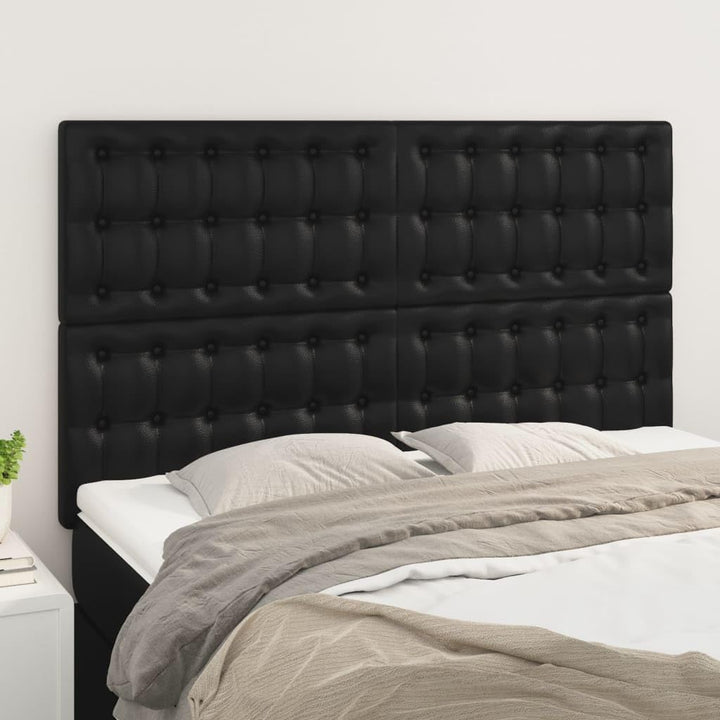 vidaXL 4X Kopfteil Polsterkopfteil Bettkopfteil Bettgestell für Bett Betthaupt Bettrahmen Schlafzimm