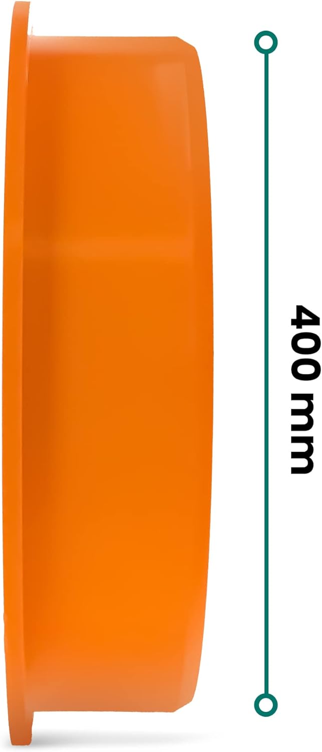 Millto™ Muffenstopfen HT KG Rohr Ø DN 400 mm Orange | Abwasser Kappe Kunststoff Abflussrohr Kunststo