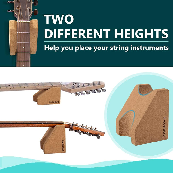 COENGWO Gitarren Halsstütze, Gitarre Halsstütze Cradle Saiteninstrument Nackenstütze Gitarrenbauer T