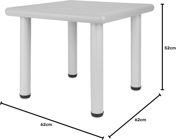 Kindertisch Eisgrau, Eisgrau