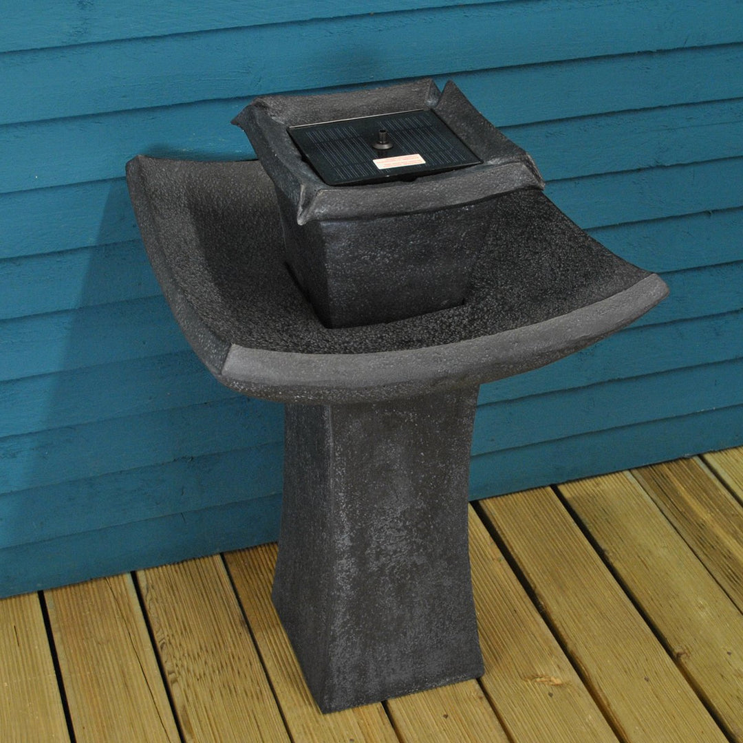 Smart Solar Pagoda Brunnen 1170529 - Orientalisches Design | Solarbetrieben | Ruhevolles Wassermotiv
