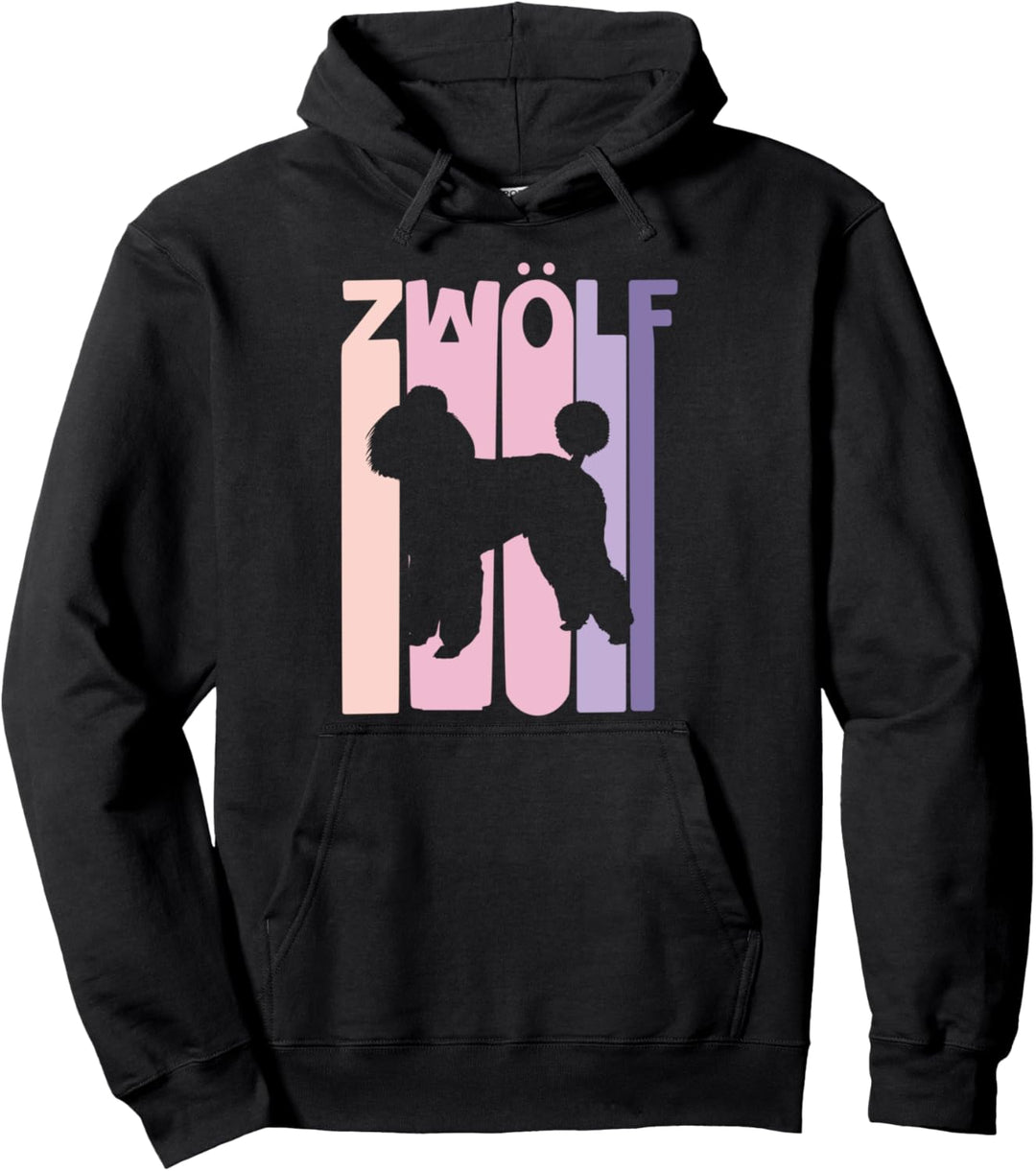 12. Geburtstag Mädchen Pudel Hundepudel Pullover Hoodie