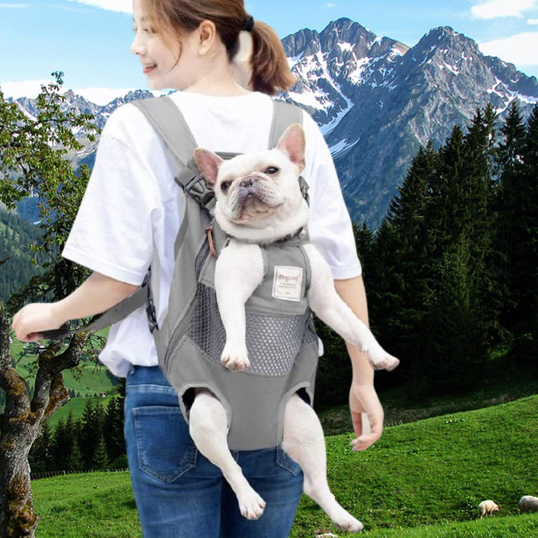 Hundetragerucksack, Haustier-Fronttragerucksack, Beine, Brusttrage für kleine, mittelgrosse Hunde, f