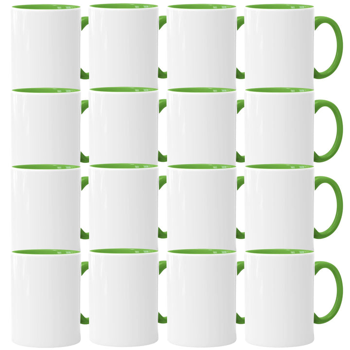Acen Merchandise Sublimationstassen ohne Druck aus hochwertiger | Keramik inzeln oder im Set | Subli