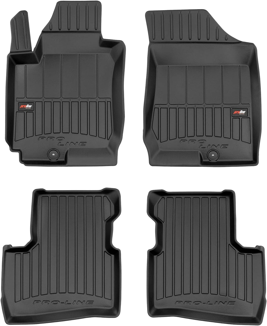 SMK Gummimatten Auto fussmatten Satz für Kia Proceed I 2006-2012 Erleben Sie einen neuen Standard de