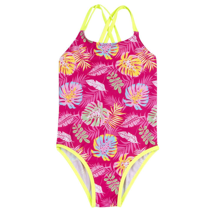 Chicco Mädchen Aus Lycra Bequemer Einteiler Strand Pool 261 Badeanzug (1er Pack) 2 Jahre Fuchsia, 2
