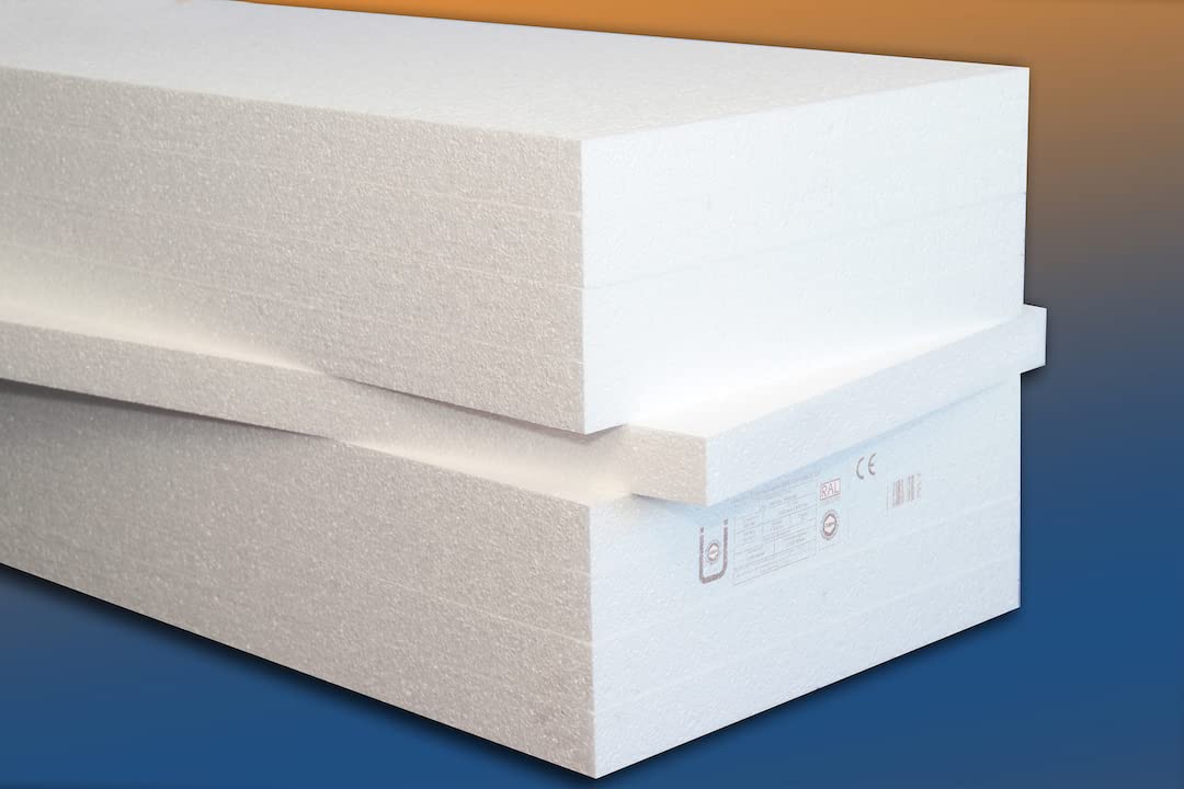 Yetico Styropor Platten Dämmplatten Dämmung 50 mm - 4,5 m² / Paket - EPS 035 100 kPa druckfest Estri