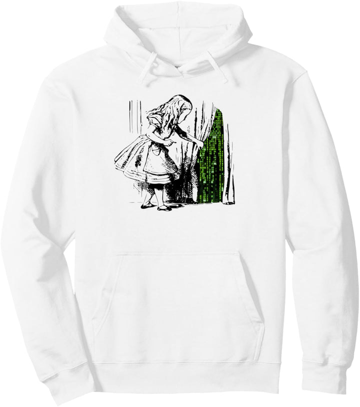 Alice in Matrix Land Programmierer Pullover Hoodie