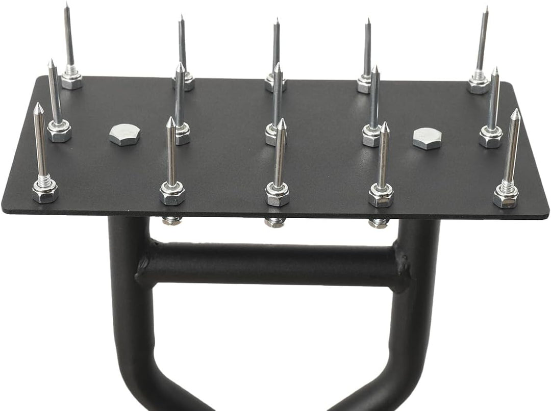 Rasenbelüfter, Aerifizierer für Rasen, manueller Rasenentkernbelüfter Hohlspoon Metall Manuelle Vert