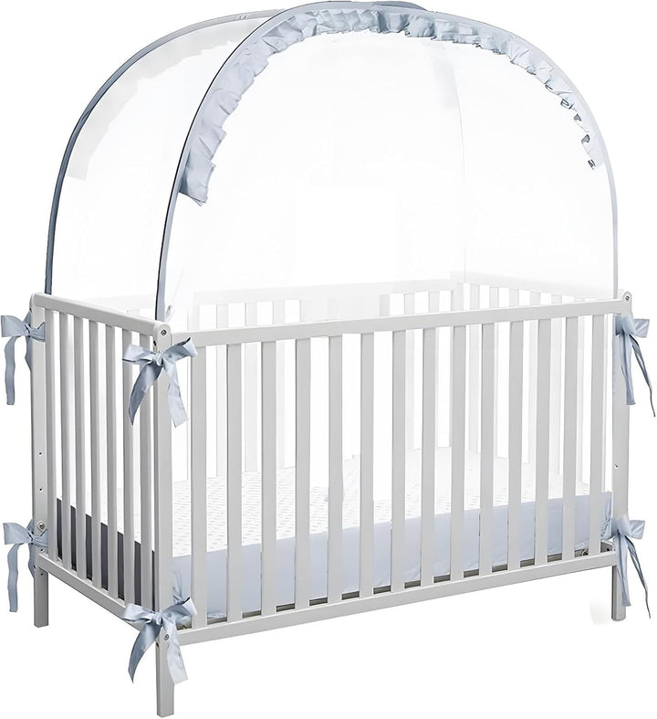 Kinderbett-Abdeckung, um zu verhindern, dass das Baby herausklettert, 70 x 130 x 140 cm, atmungsakti