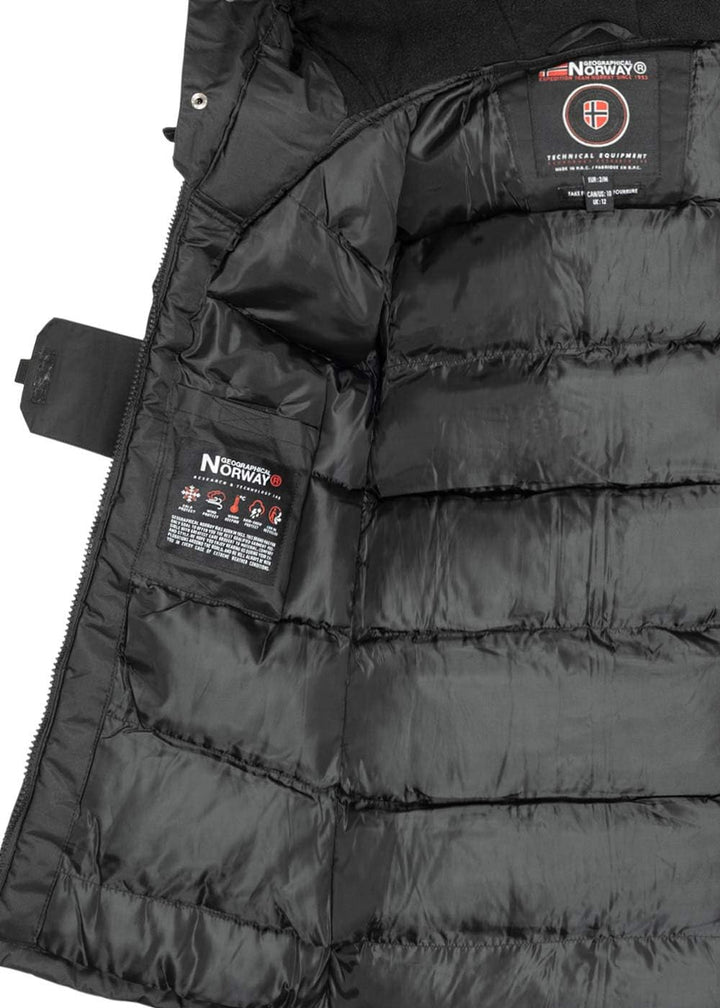 Geographical Norway Damen Bellaciao Jacke S Schwarz, S Schwarz