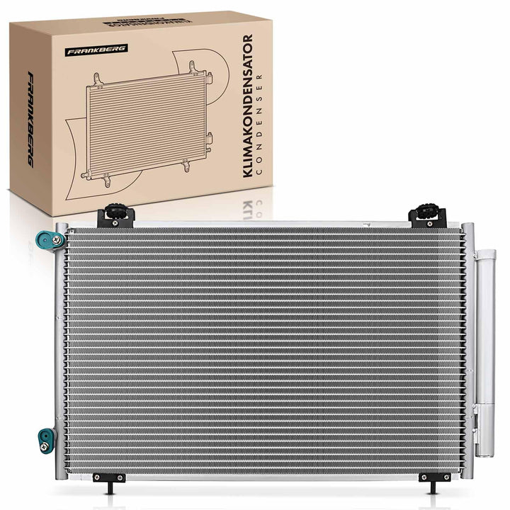 Frankberg Kondensator Klimaanlage mit Trockner Kompatibel mit Corolla E12 NDE12 E12J 1.4L-2.0L 2001-