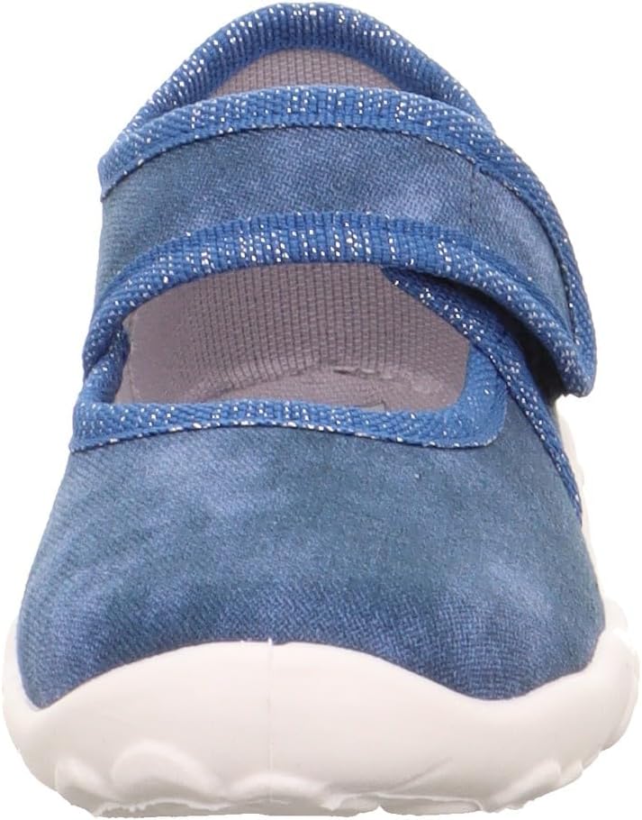 Superfit Jungen Mädchen Bonny Hausschuh 23 EU Blau 8070, 23 EU Blau 8070