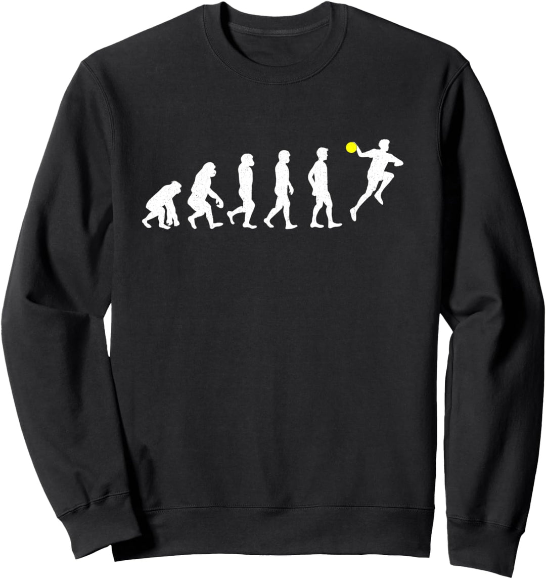 Handball Evolution Handball Spieler Atlethe Sports Ball Sweatshirt