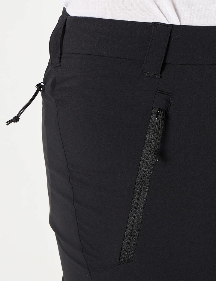 Jack Wolfskin Damen Glastal Zip Off Pants W Wanderhose 42 Schwarz, 42 Schwarz