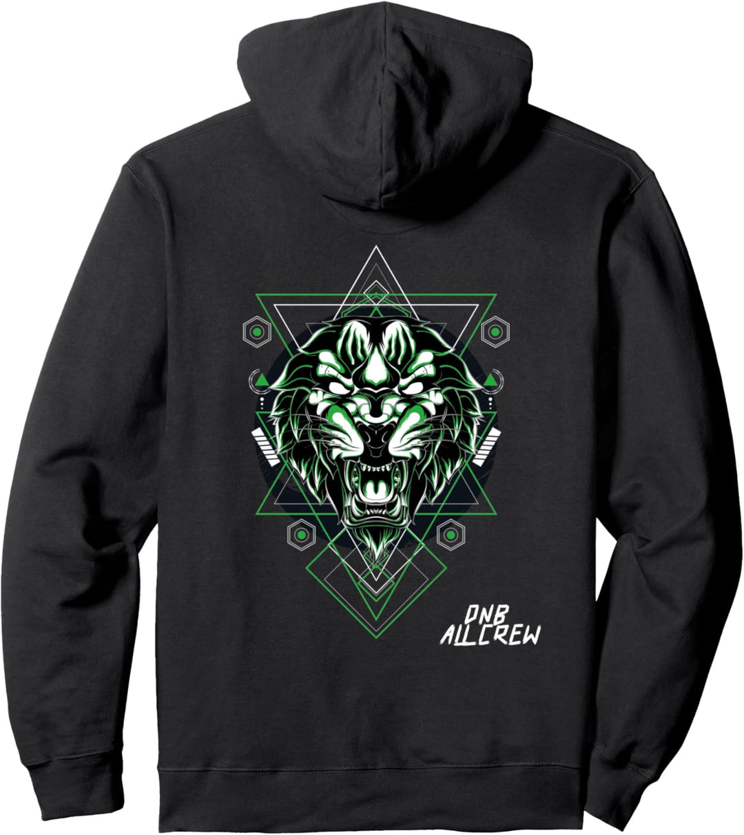 Junglist EDM Drum und Bass Jungle Dj Dubstep Pullover Hoodie